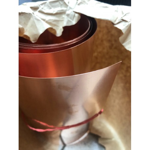 Медная рулонная фольга 3х65мм ДПРНМ ГОСТ 1173-2006