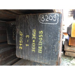 Кованый квадрат 180 мм 5ХНМ ГОСТ 1133-71