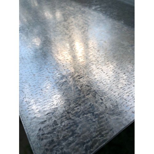 Лист гладкий 0.55мм 1250x2000 мм оцинкованный