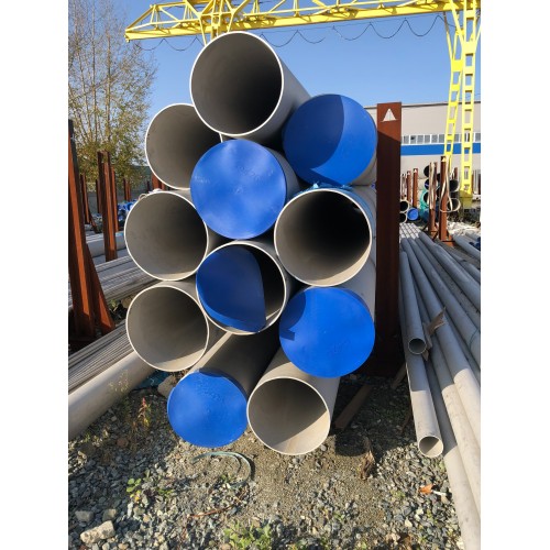 Труба гк коррозионностойкая 114х4 Aisi 304, EN 10217-7, матовая