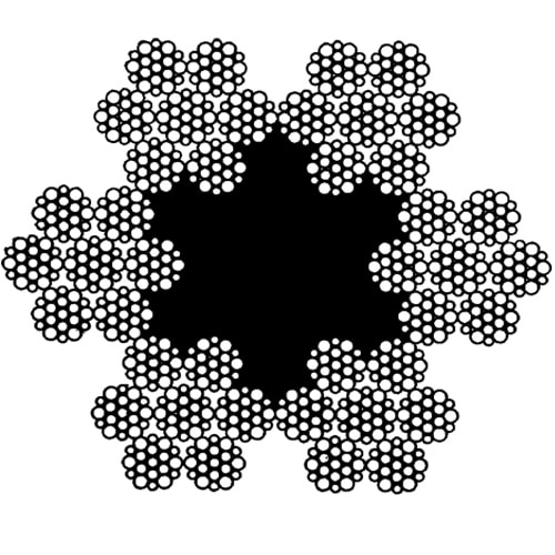 Канат тяговый для подвесных дорог 3.6х0.34х0.3